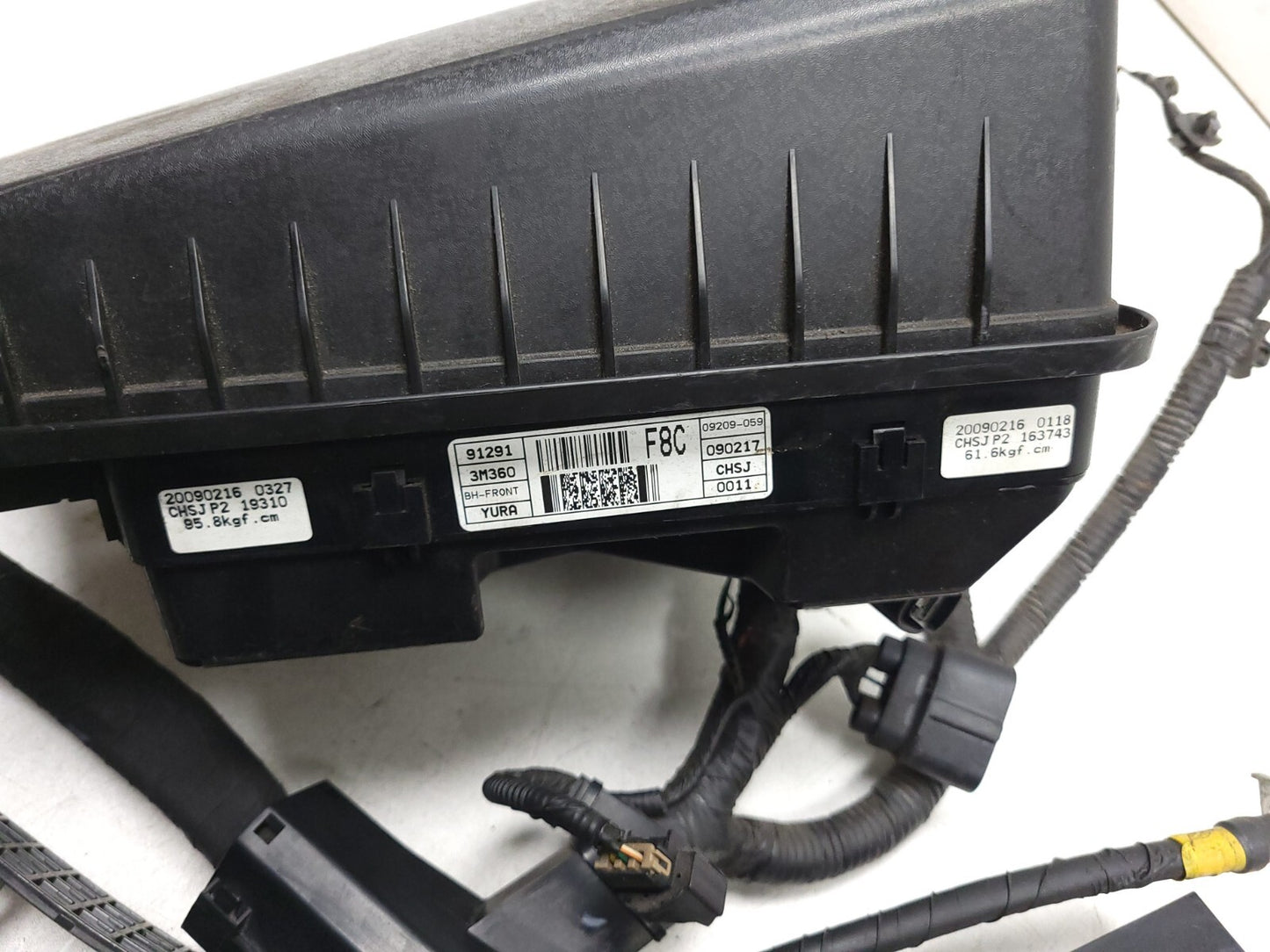 09-12 Hyundai Genesis Underhood Fuse Box Wire Harness 4.6l OEM Sedan 91291-3m360