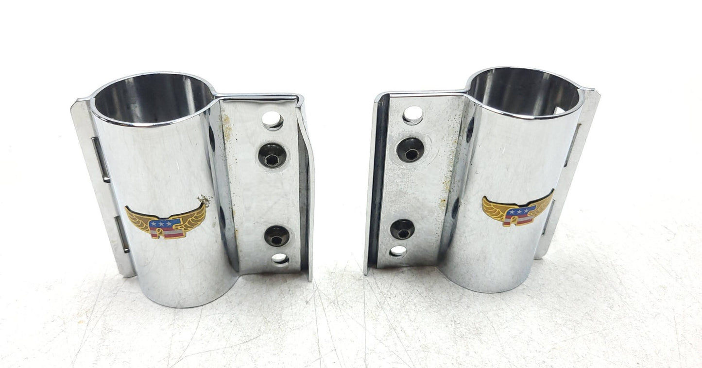 2007 - 2014 Honda Vt750 Shadow Spirit Fork Upper Cover Top Guard Shield 2pcs OEM