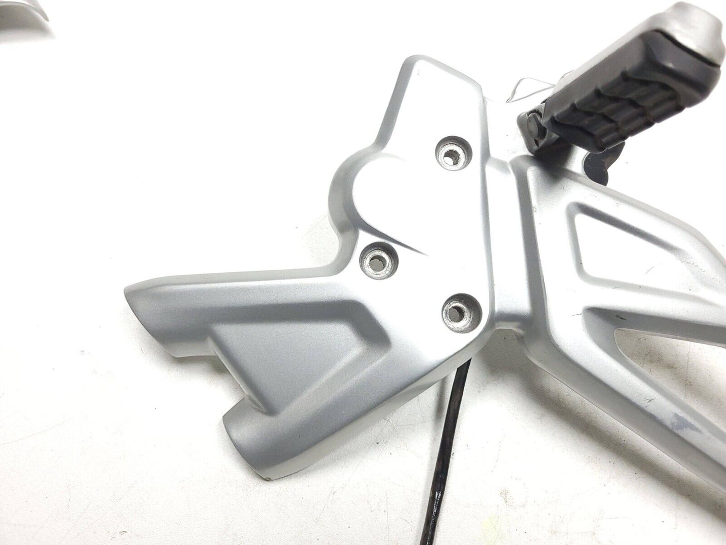 2017 - 2020 BMW G310r Left & Right Foot Peg W/ Mount Plate  OEM