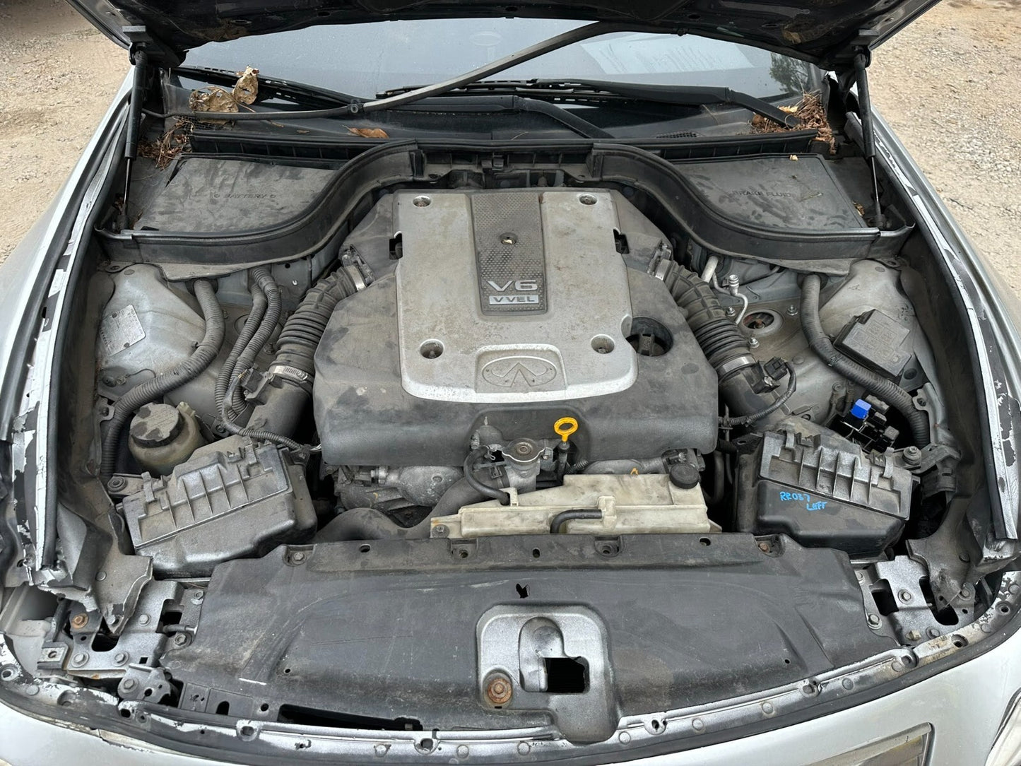 2008 - 2013 Infiniti G37 Hood Hinge Cover OEM