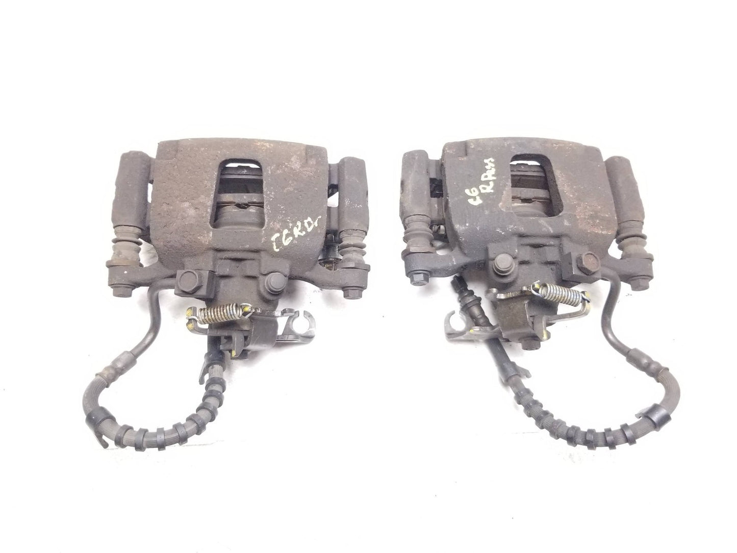 2012 - 2020 Dodge Grand Caravan Brake Caliper Rear Left & Right Pair OEM