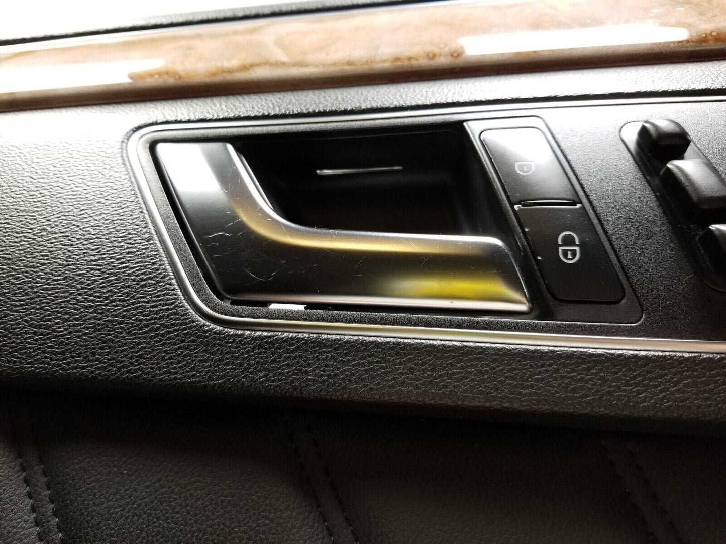 10-13 Mercedes W212 E350 E500 E550 Door Panel Trim Front Driver Side Left OEM