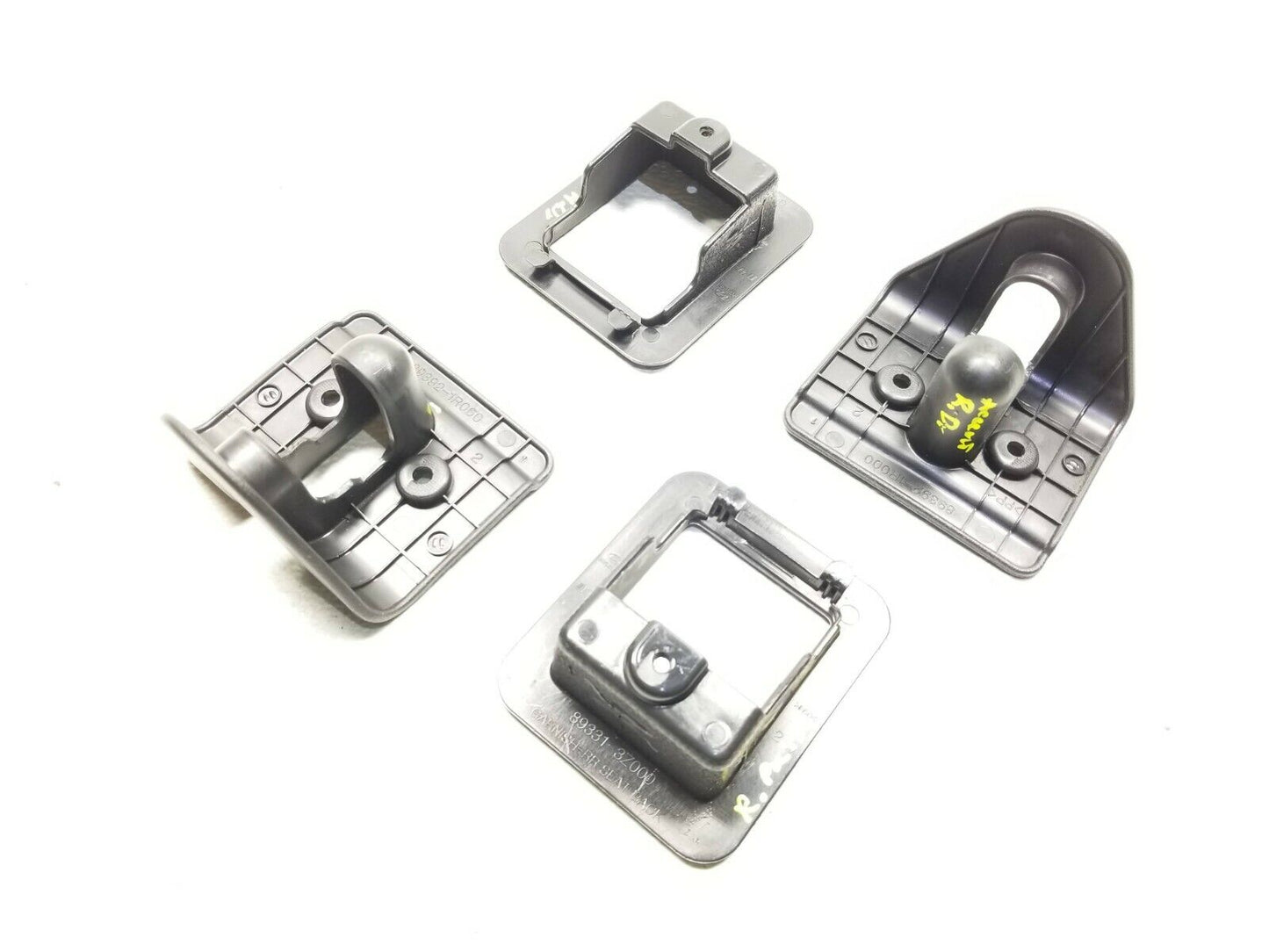12-17 Hyundai Accent Hatch Latch Lever Cover Trim 4pcs OEM