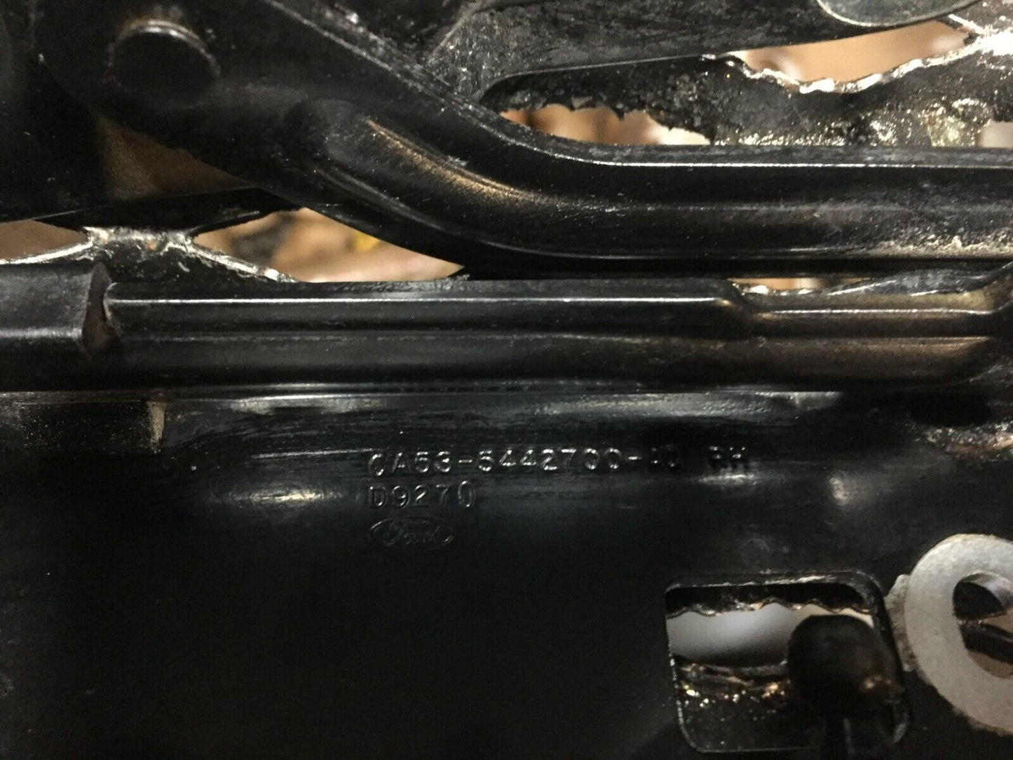 09 10 11 12 Lincoln MKS Trunk Lid Hinge Left & Right Pair OEM