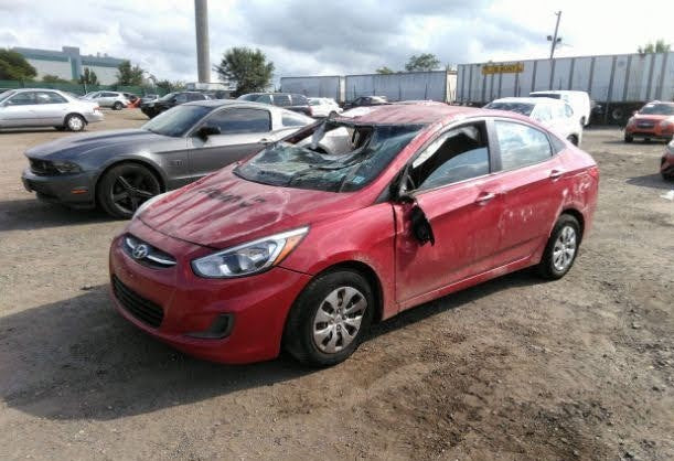 2012-2017 Hyundai Accent Sedan Air Cleaner Filter Intake Box OEM