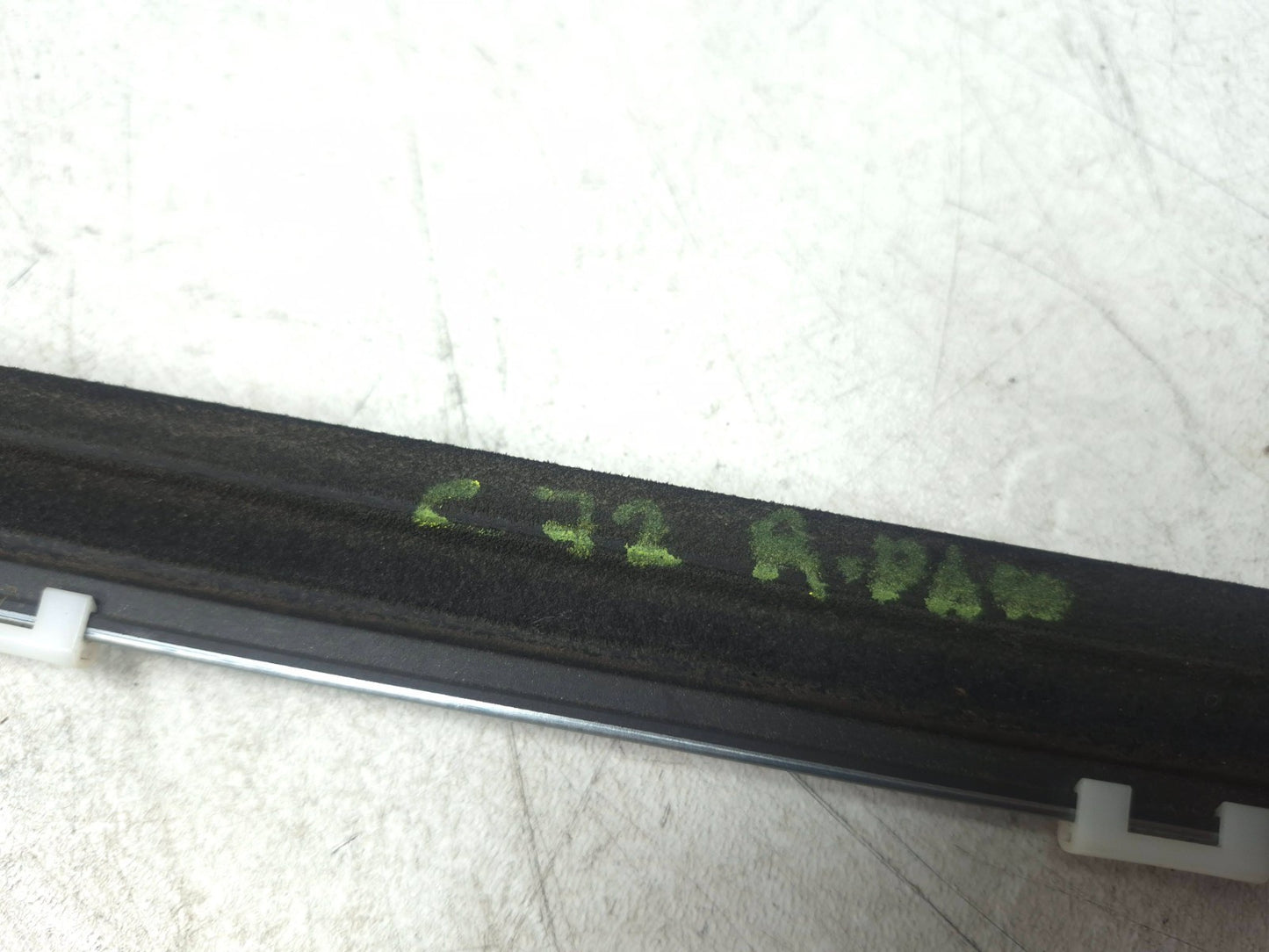 2009 Lexus IS250 Rear Door Window Belt Molding Passenger Side Right OEM
