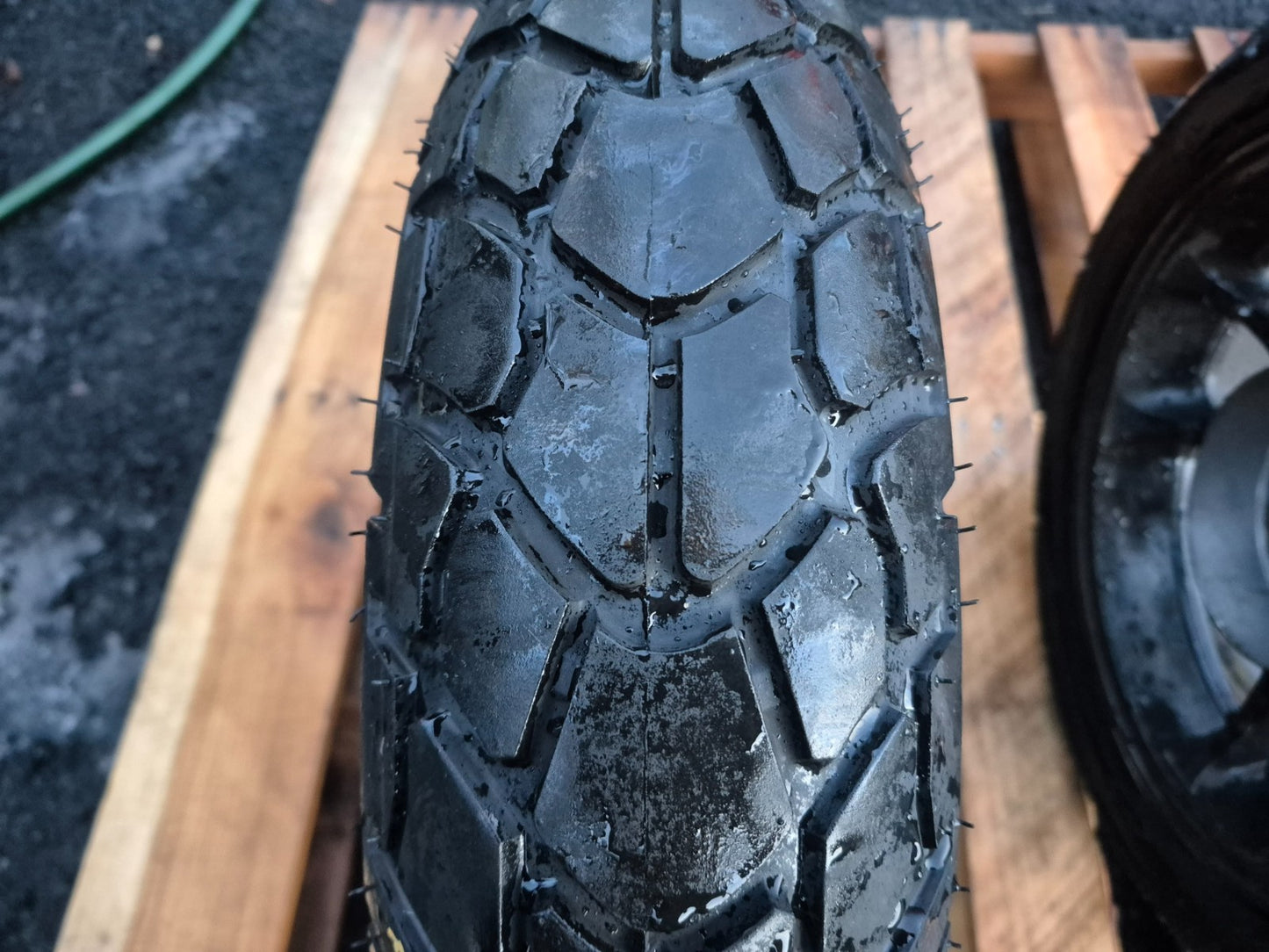 2023 Qianxin Fy200t Rear & Front Wheel W/ Tire Pair 130/70/13 OEM
