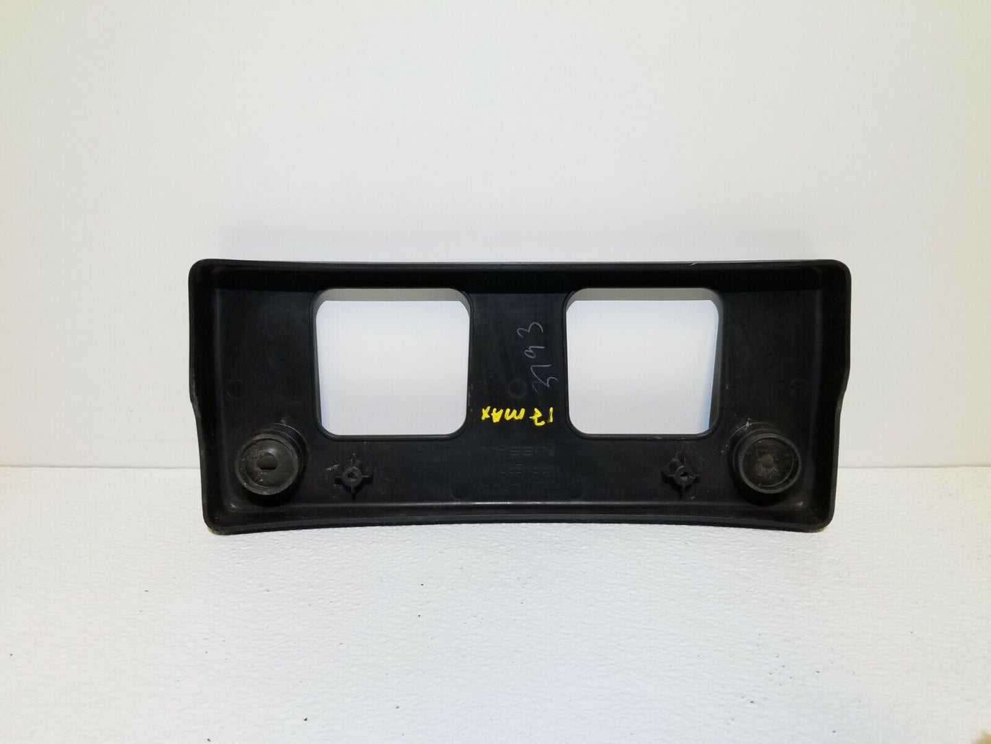 16 17 18 Nissan Maxima Front License Plate Bracket OEM 41k Miles