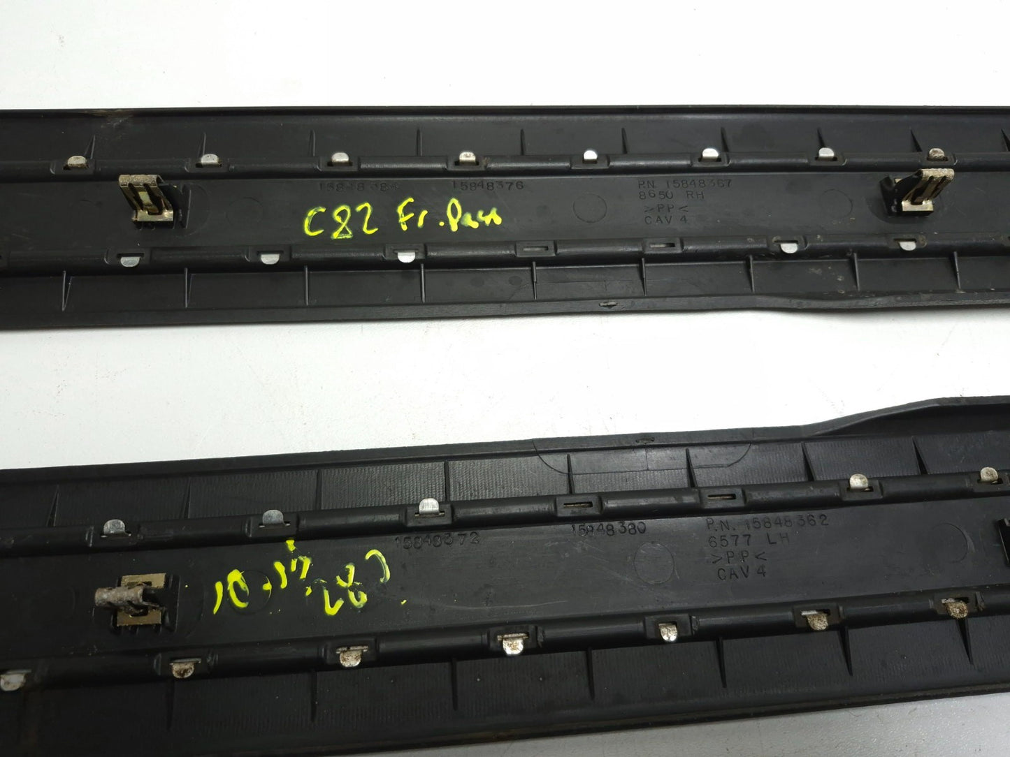 2013 Cadillac Escalade Esv Platinum Door Sill Plate Front & Rear 4 Pcs OEM