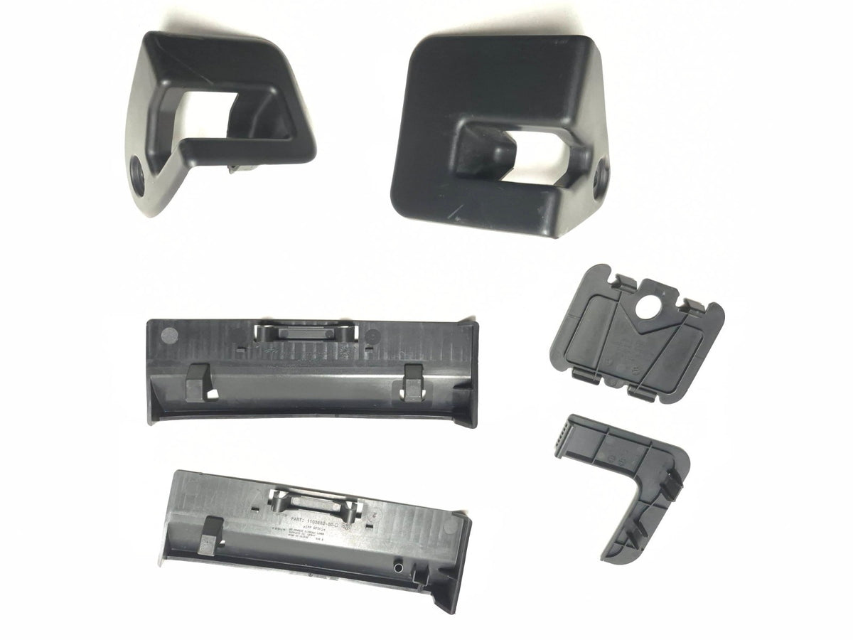 2021 Tesla Model 3 Rear Seat Trim Cover 6 Pcs 1103662-00-c OEM