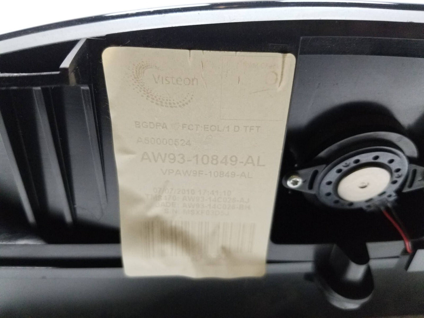 10 11 12 13 Jaguar XJ Digital Speedometer Odometer Instrument Cluster OEM 86k Mi