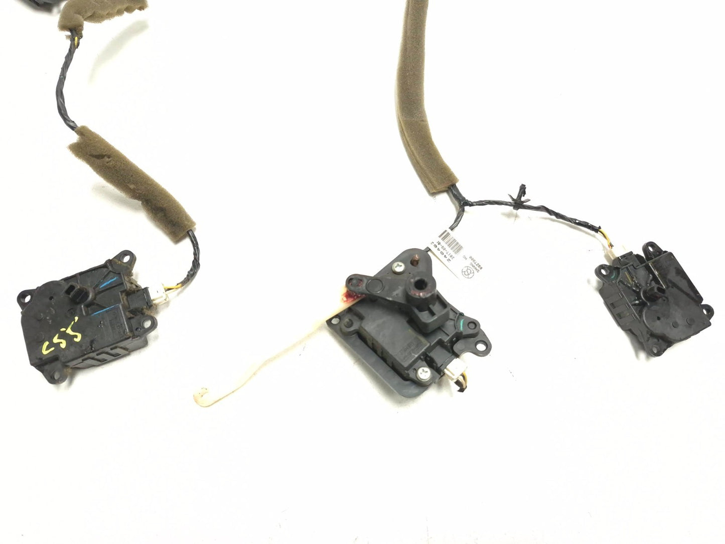 2018 Nissan Altima A/c Air Door Actuator Motor / Wire Harness 4 Pcs OEM