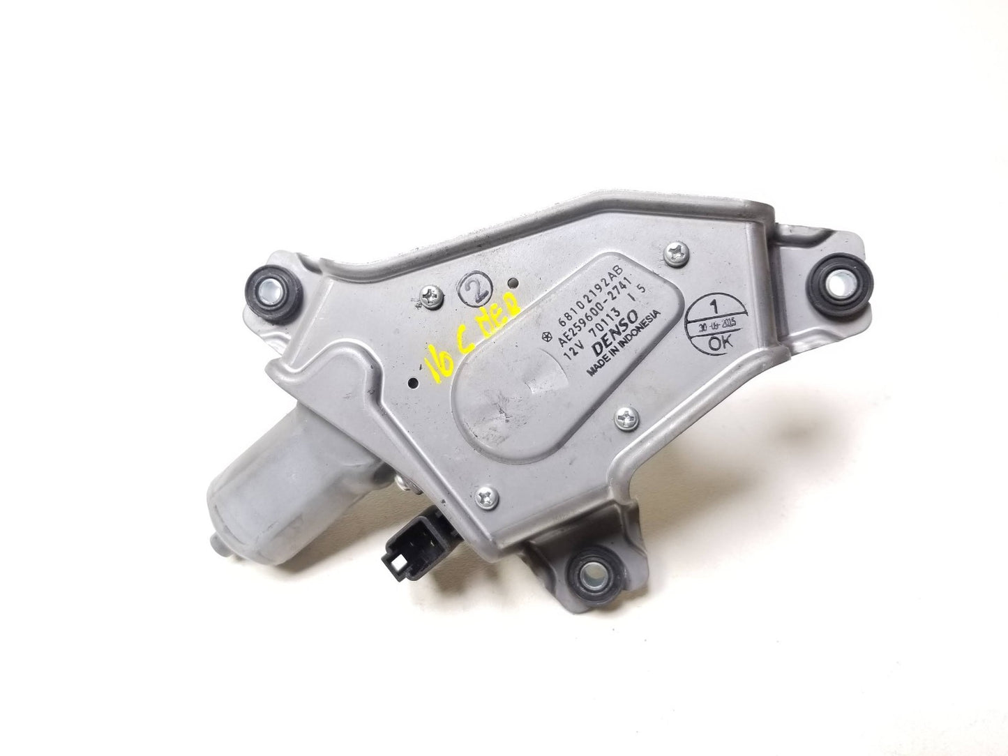 2016 Jeep Cherokee Liftgate Wiper Motor OEM