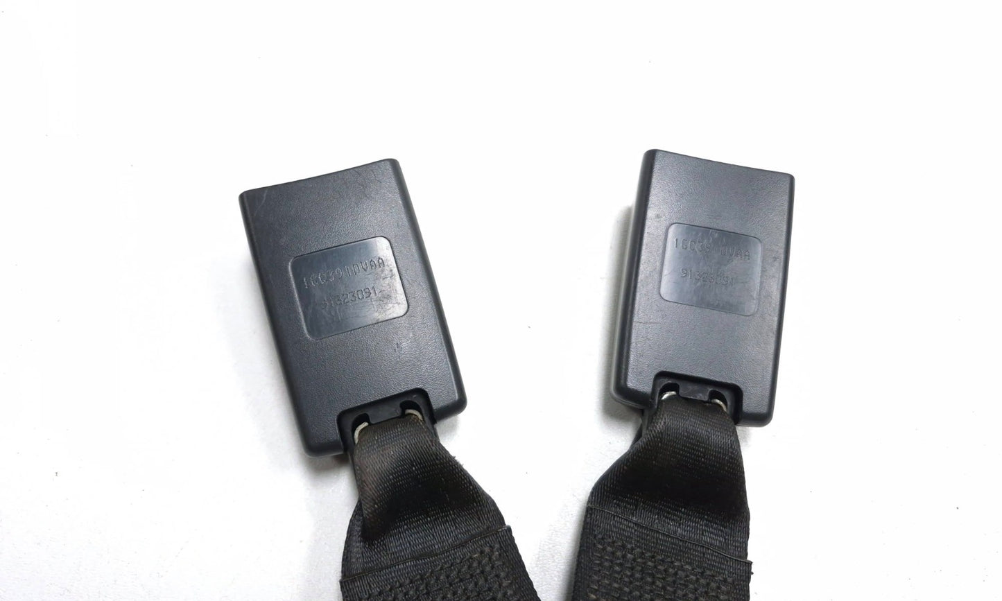 2010 Dodge Caliber Sxt Rear Seat Belt Buckle 2pcs OEM