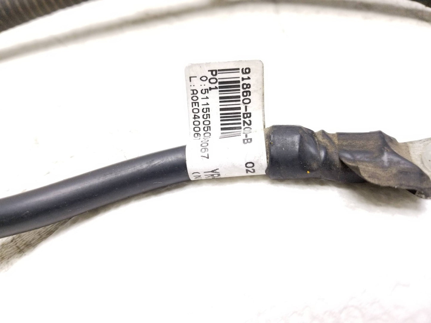 2014 - 2016 Kia Soul Positiv & Negative Battery Cable Wire Harness OEM
