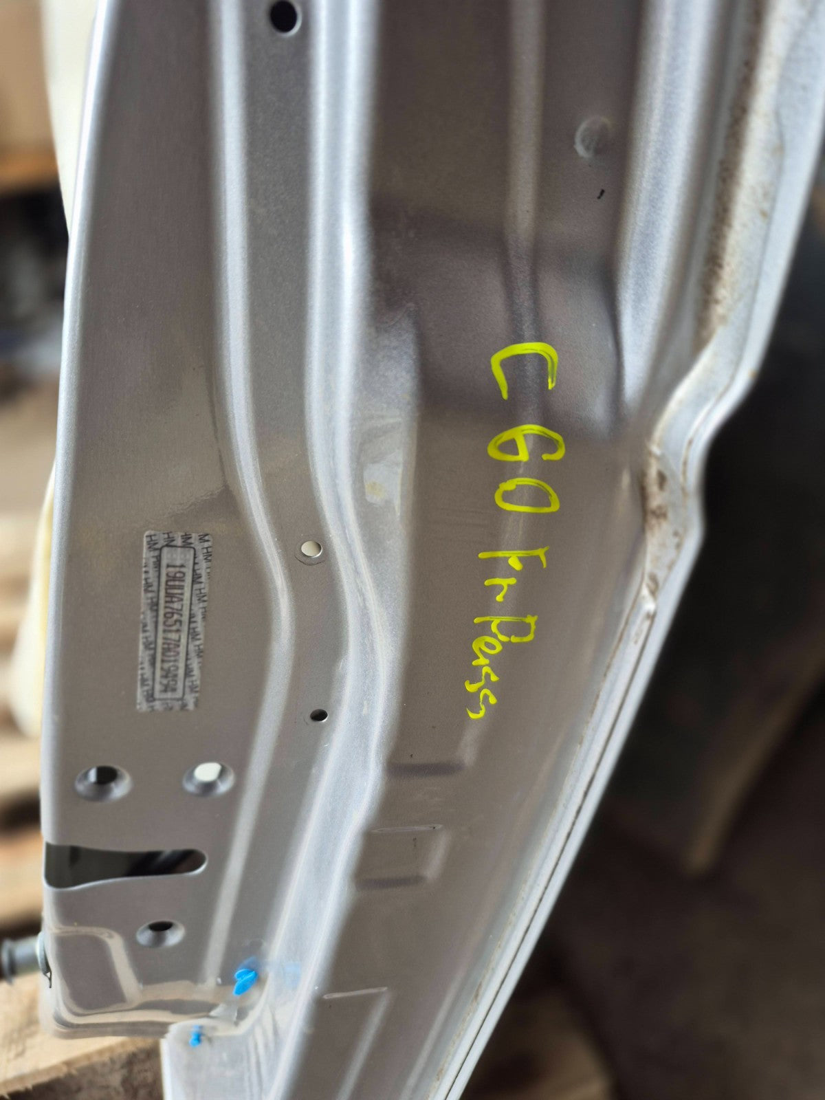 2007 Acura Tl Front Door Shell Passenger Side Right OEM