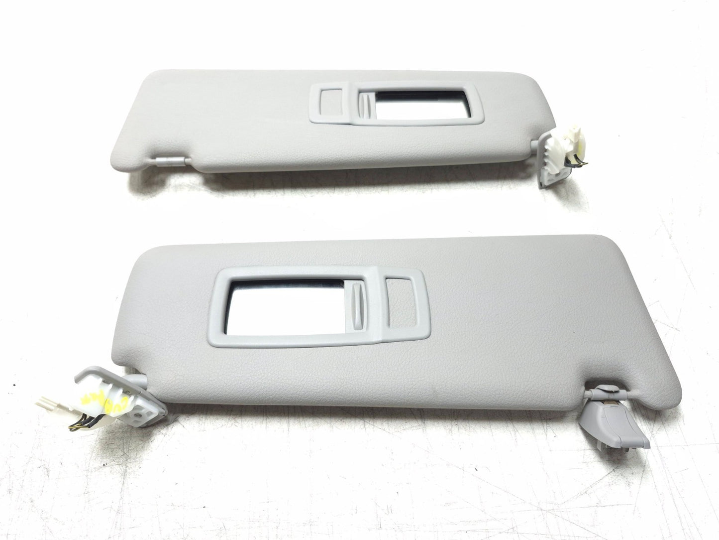 2013 BMW 328i F30 Sun Visor Left & Right Pair OEM