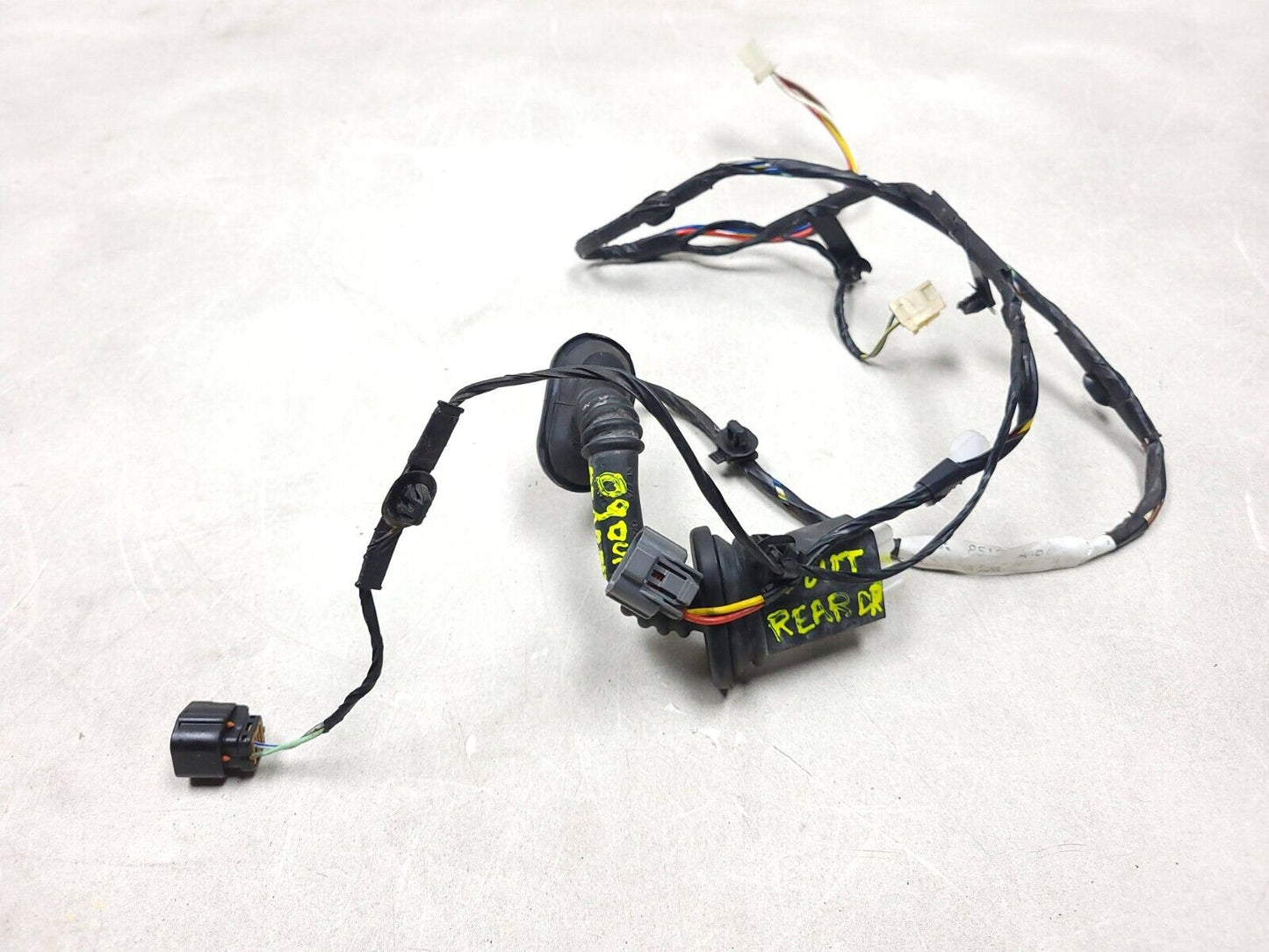 07 - 10 Mitsubishi Outlander Door Wire Harness Rear Driver Side Left OEM