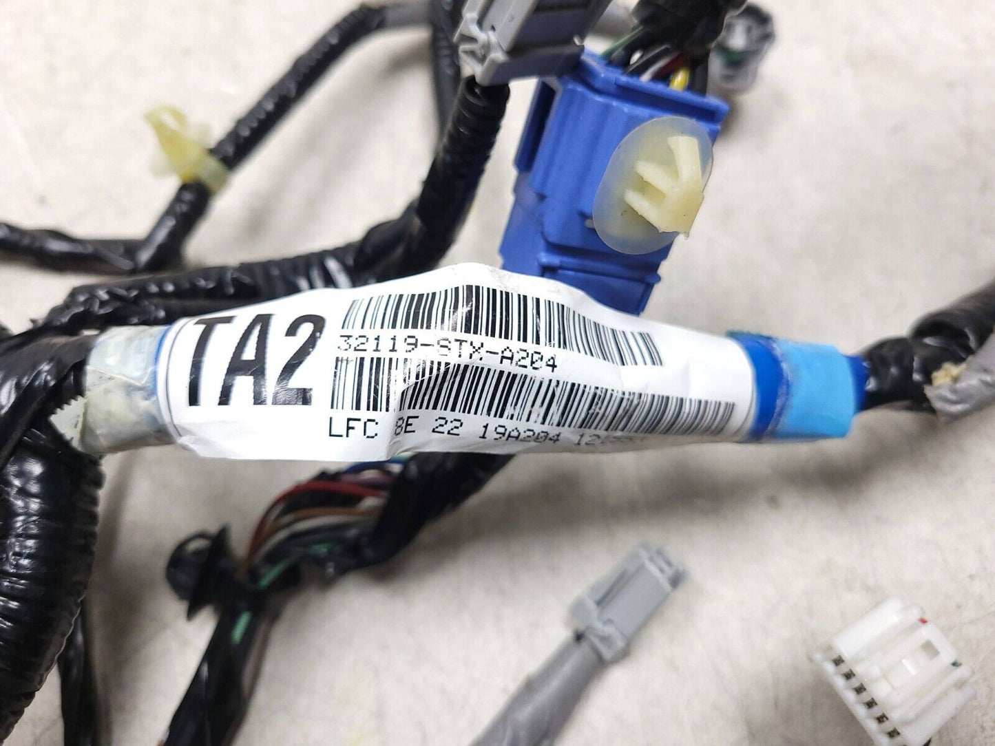 2007 - 2009 Acura Mdx Hatch Tailgate Wire Harness OEM