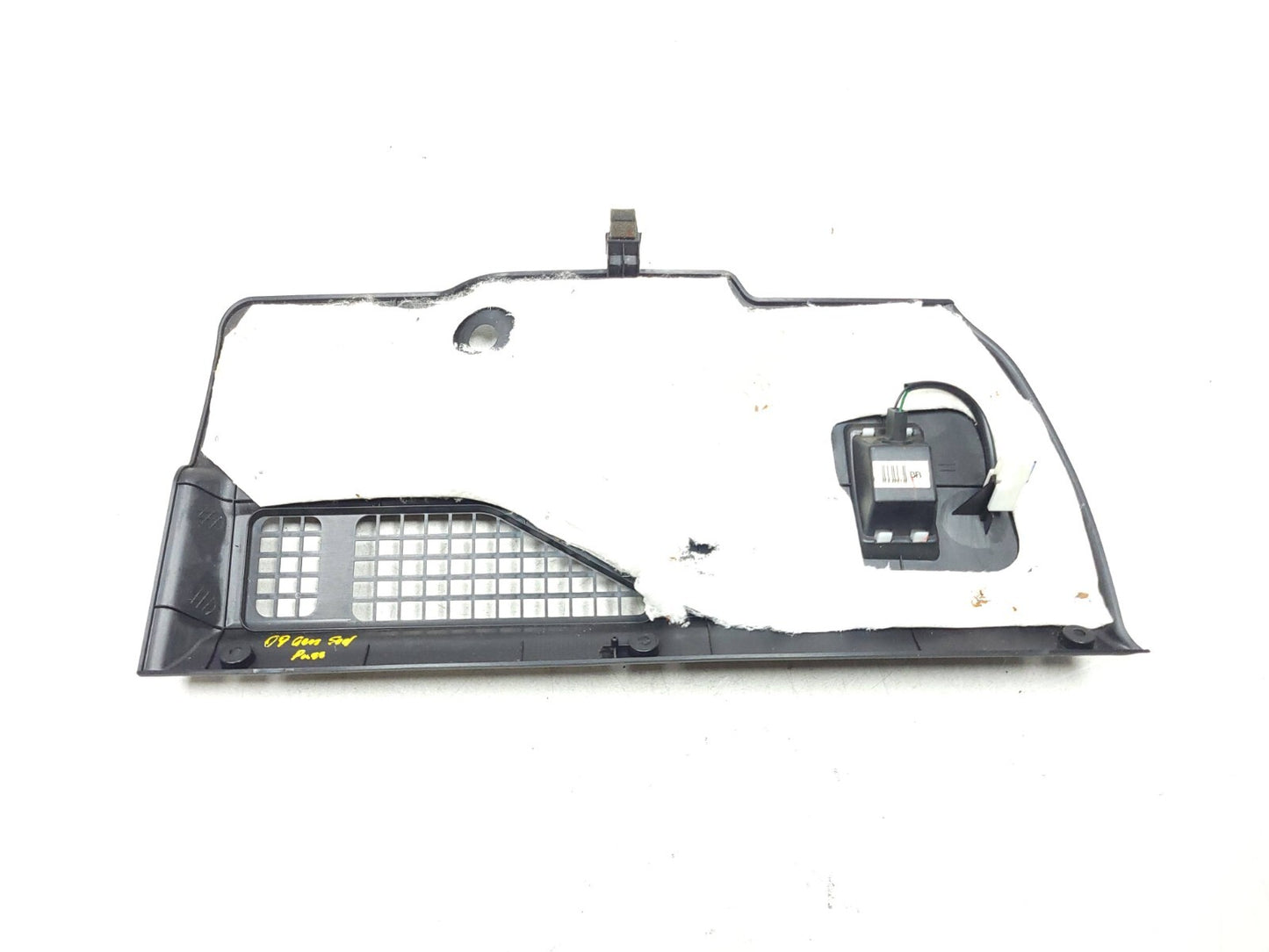 09-14 Hyundai Genesis Dash Lower Trim Panel Passenger Side Right OEM Sedan