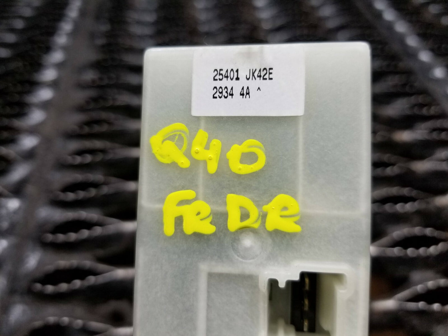 14 15 Infiniti Q40 Driver Side Left Master Window Switch OEM 34k