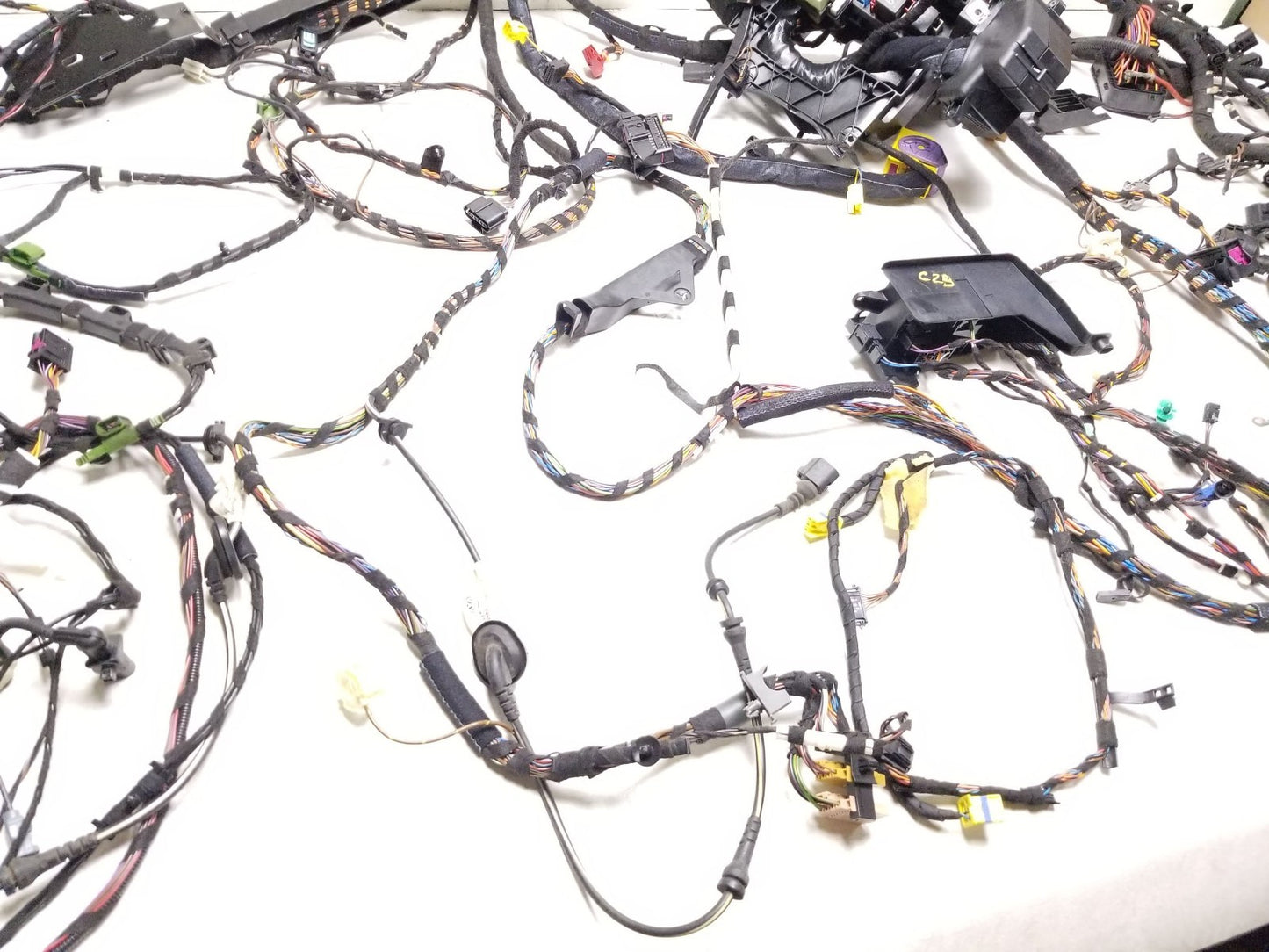 2010 - 2014 VW Golf GTI Interior Floor Wire Harness W/ Body Comfort Module OEM