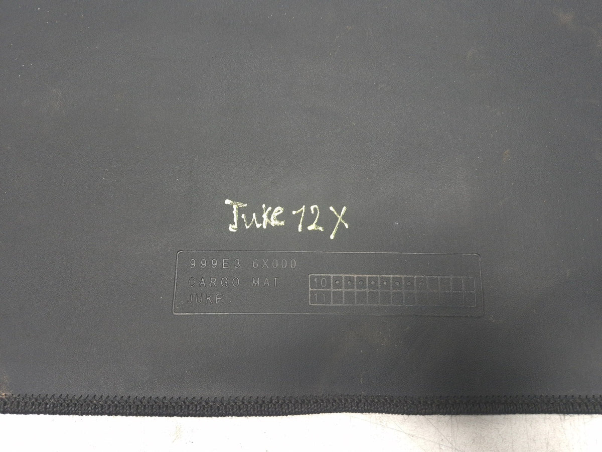 2011-2017 Nissan Juke Rear Trunk Cargo Luggage Floor Mat Carpet 999e3-6x000 OEM