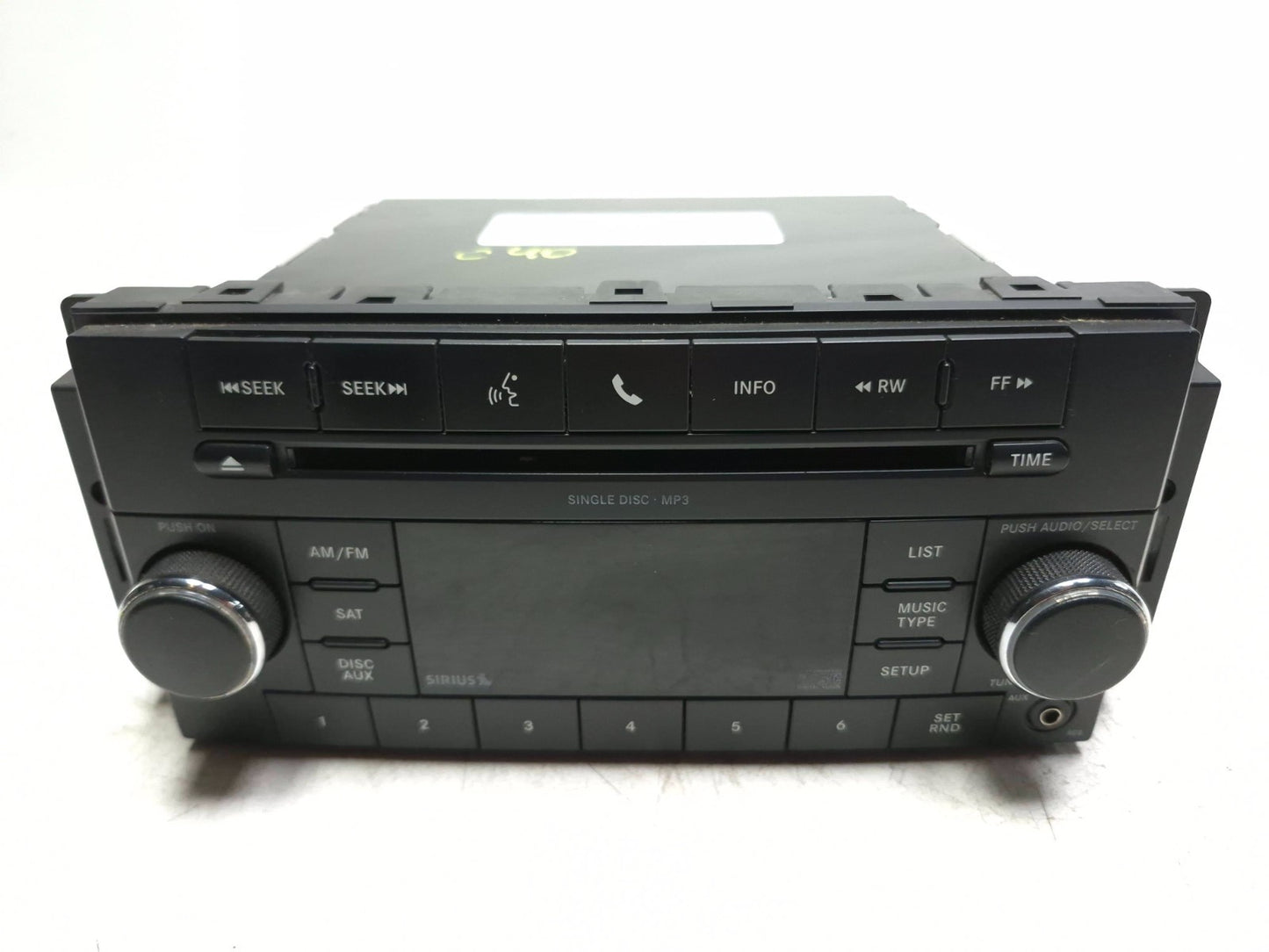 2010 Dodge Caliber Sxt AM FM Cd Radio Reciever OEM