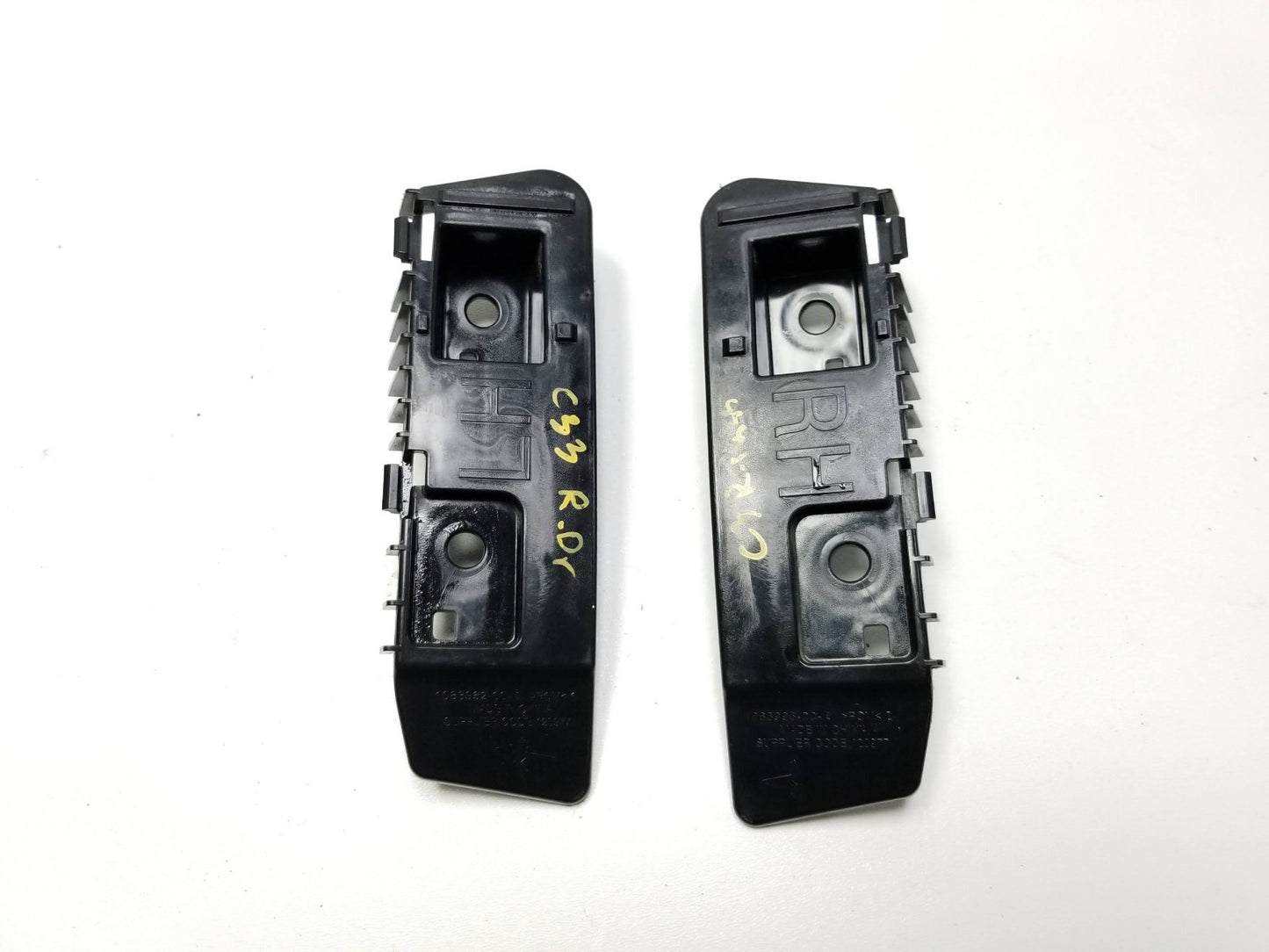 2021 Tesla Model 3 Rear Left & Right Bumper Tail Light Fixing Bracket Pair OEM
