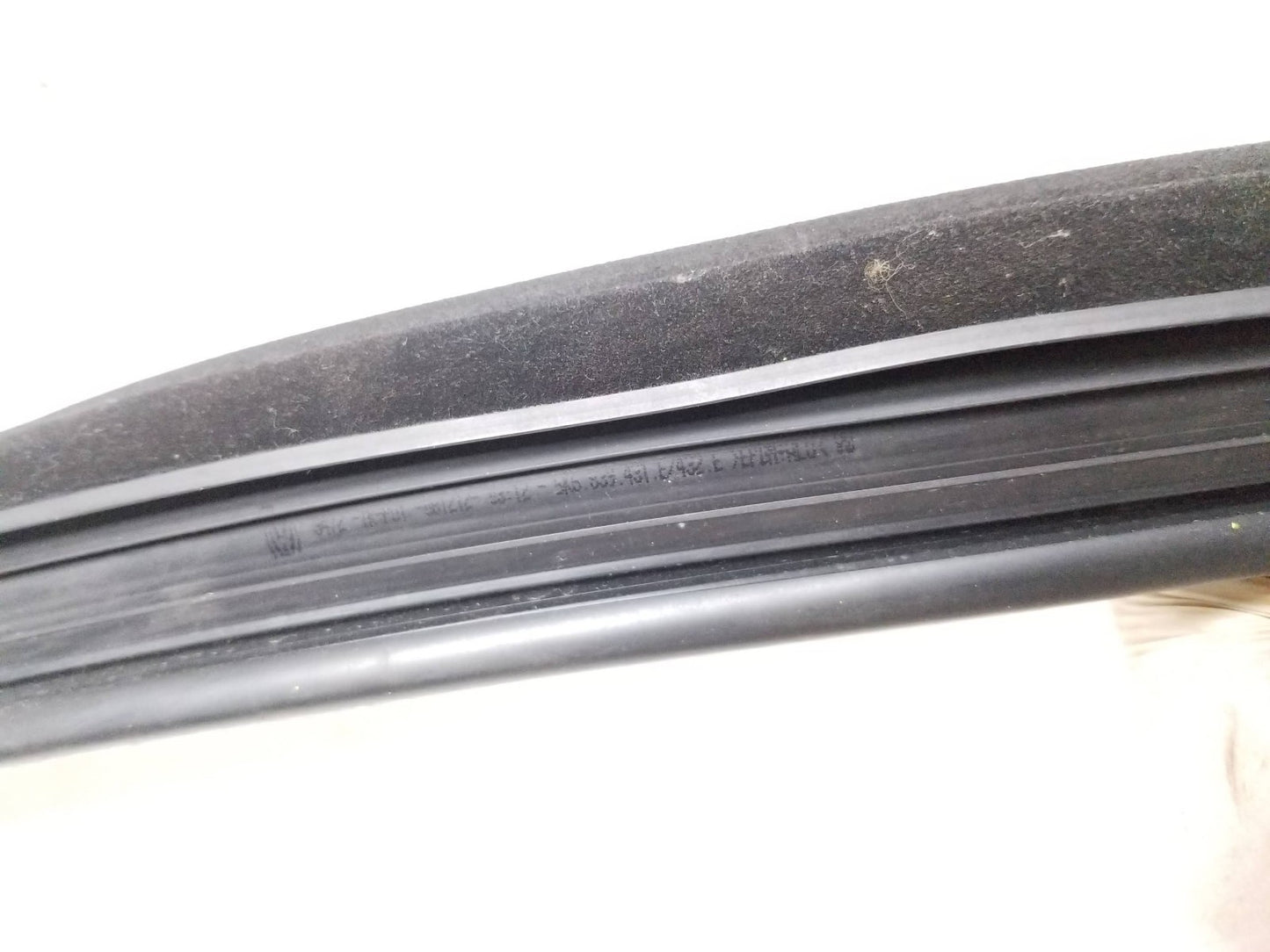 10 - 14 VW Golf GTI Upper Door Glass Weatherstrip Rear Driver Side Left OEM