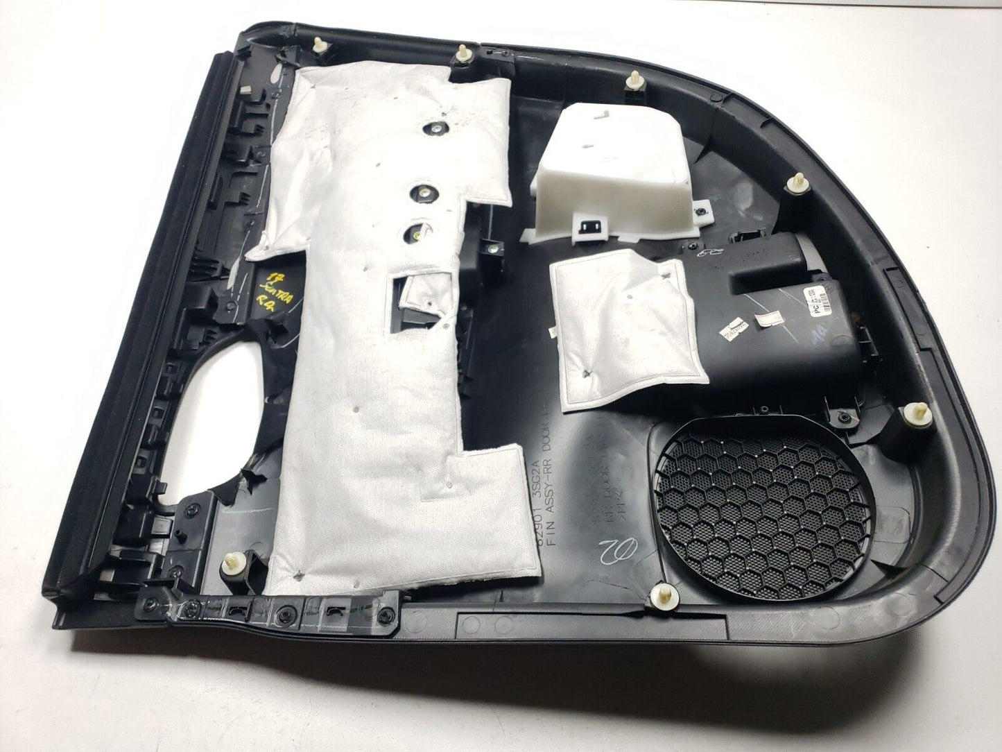 16 17 18 Nissan Sentra Rear Door Panel Driver Side Left Trim OEM