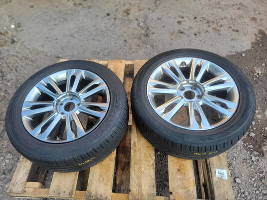 09-12 Genesis 4.6l Wheel Rim W/ Tire Nankook Ventus S1 235/50zr18 2pcs