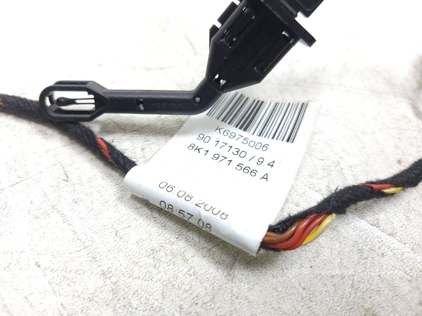2009 - 2012 Audi A4 Sedan HVAC AC Heater Actuator Flap Motor & Wire Harness OEM