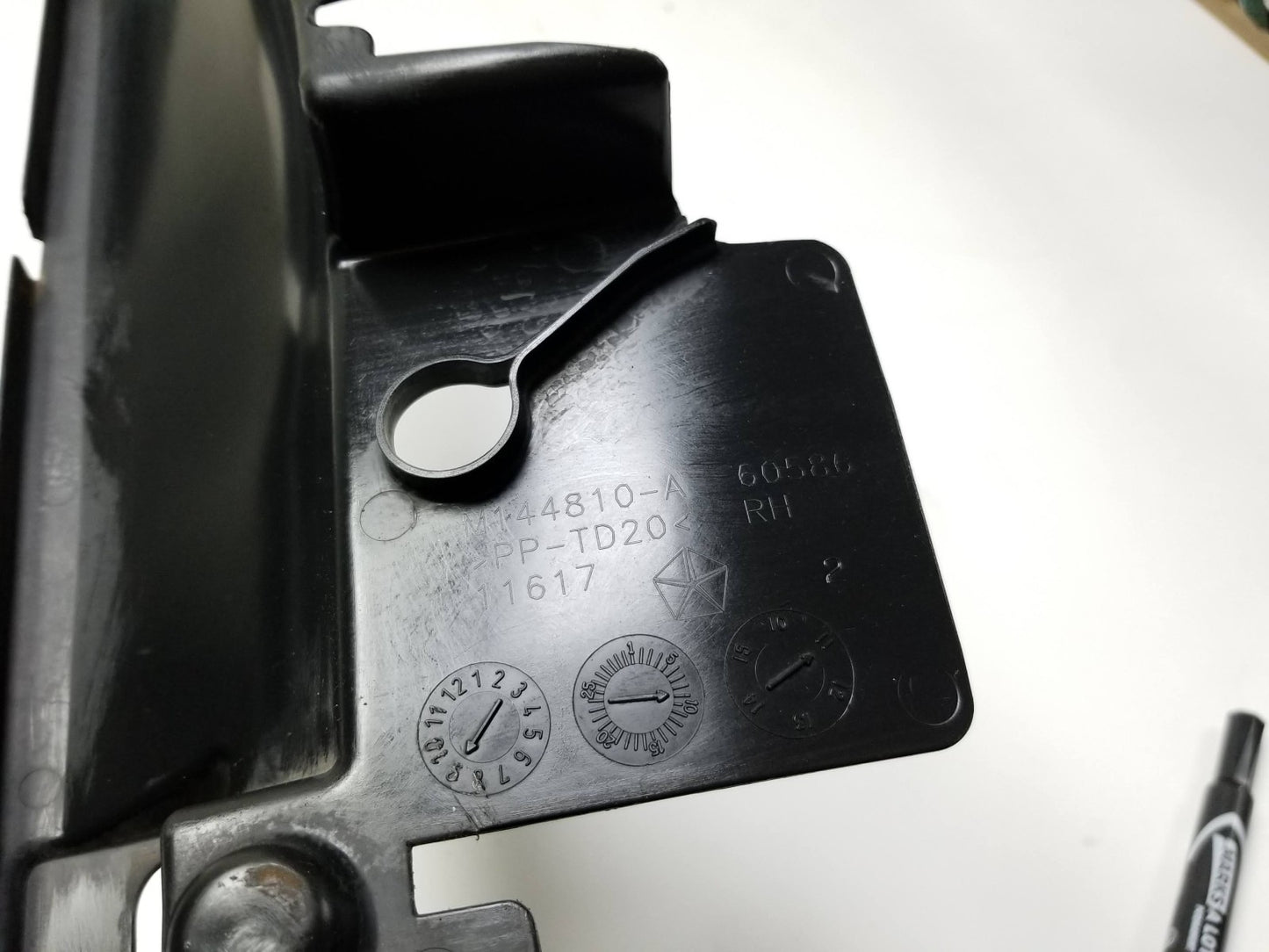 2012 Jeep Grand Cherokee Cowl End Garnish OEM