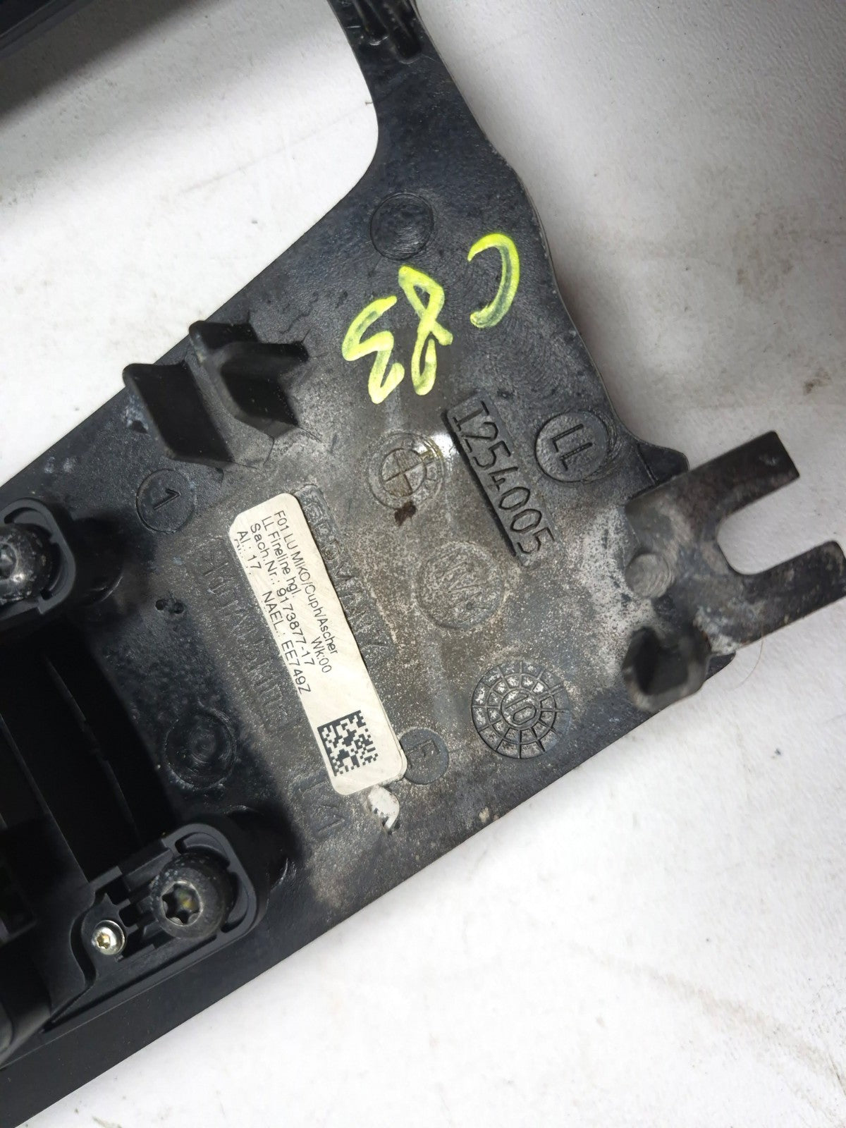 2011 BMW 750li Center Console Trim Idrive Controller Gear Shifter Panel Wood OEM