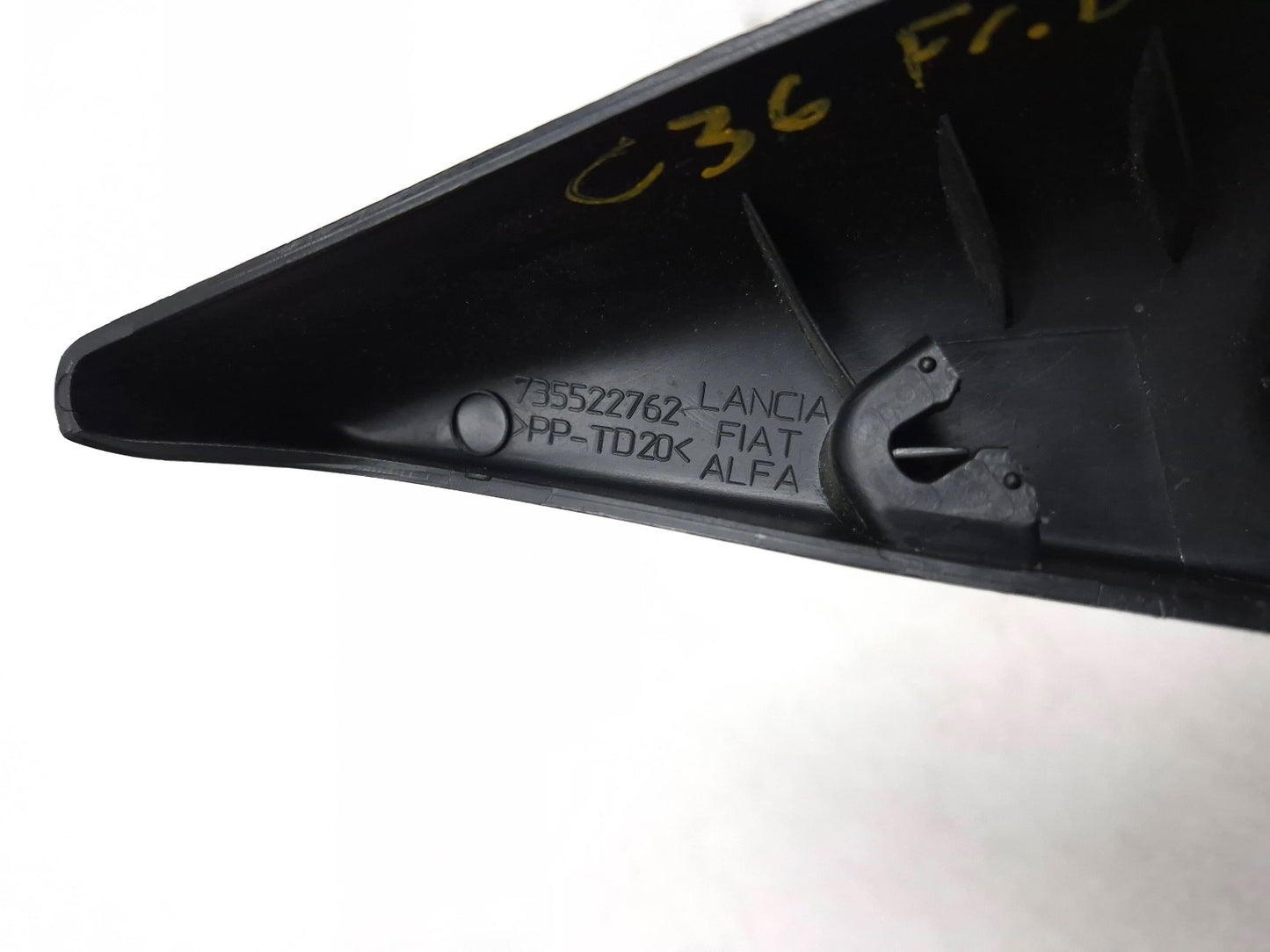 2014 Fiat 500l Front Door Mirror Trim Cover Left & Right OEM