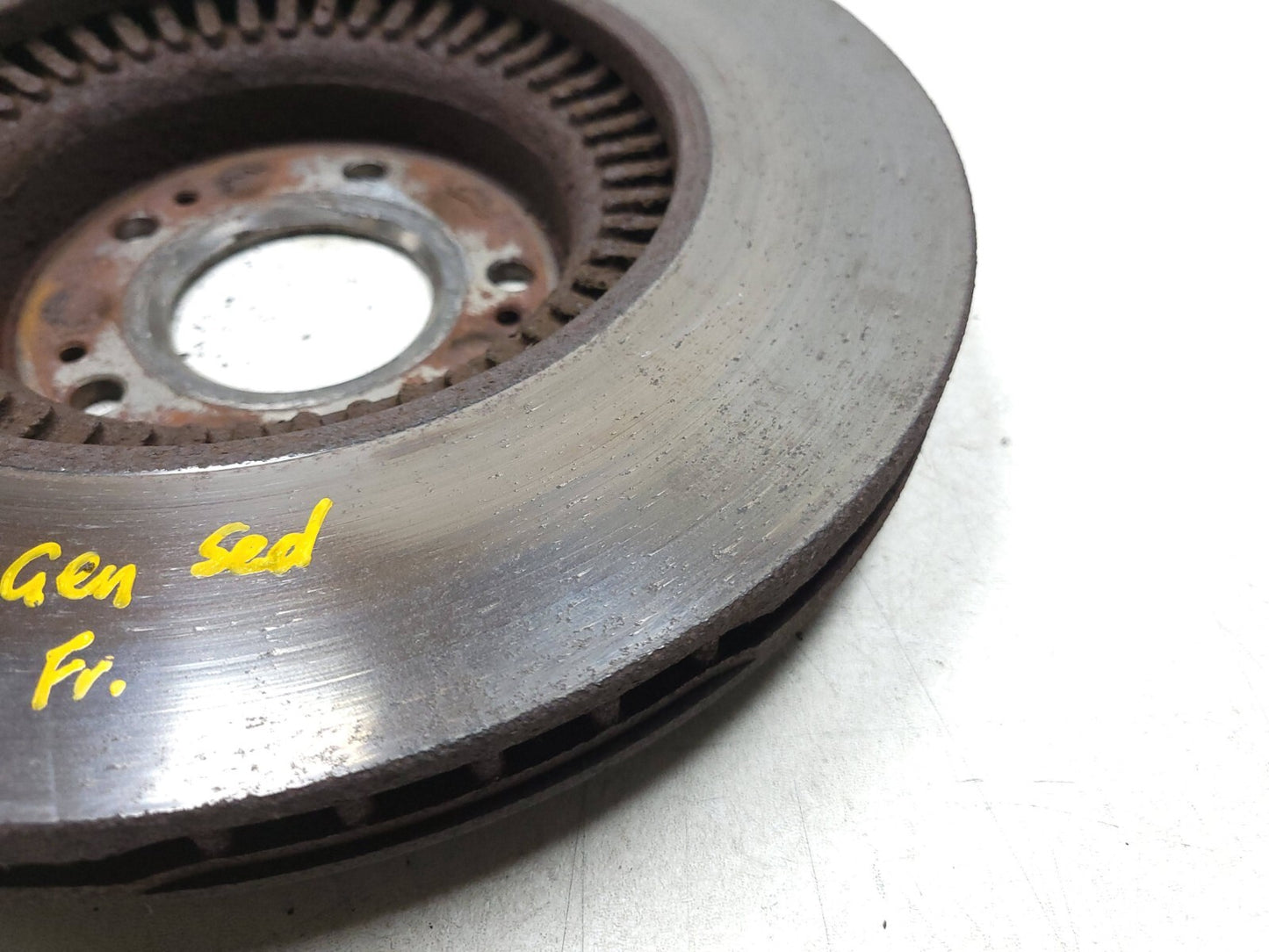 09-12 Hyundai Genesis Front Brake Rotor Disc 2pcs OEM 4.6l