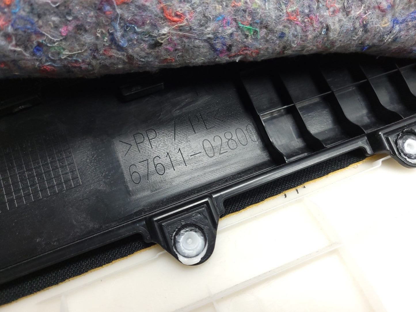 2018 Toyota Corolla Door Panel Trim Front Passenger Side Right OEM