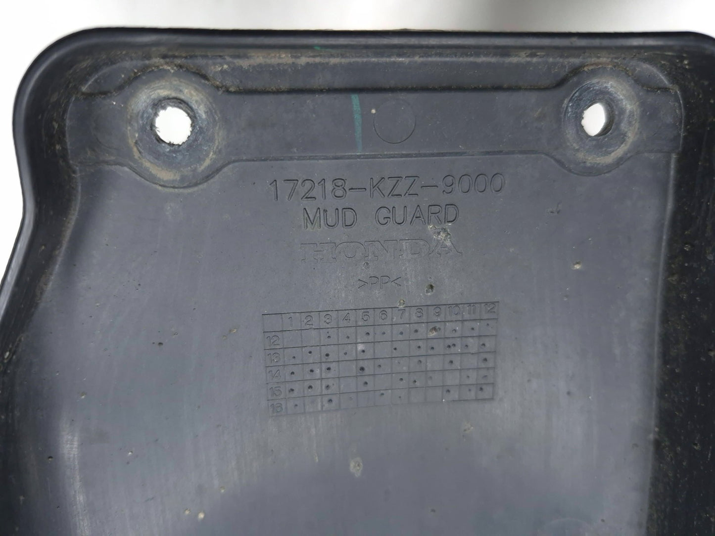 2017 Honda Crf250l Rear Splash Guard Mud Flap OEM