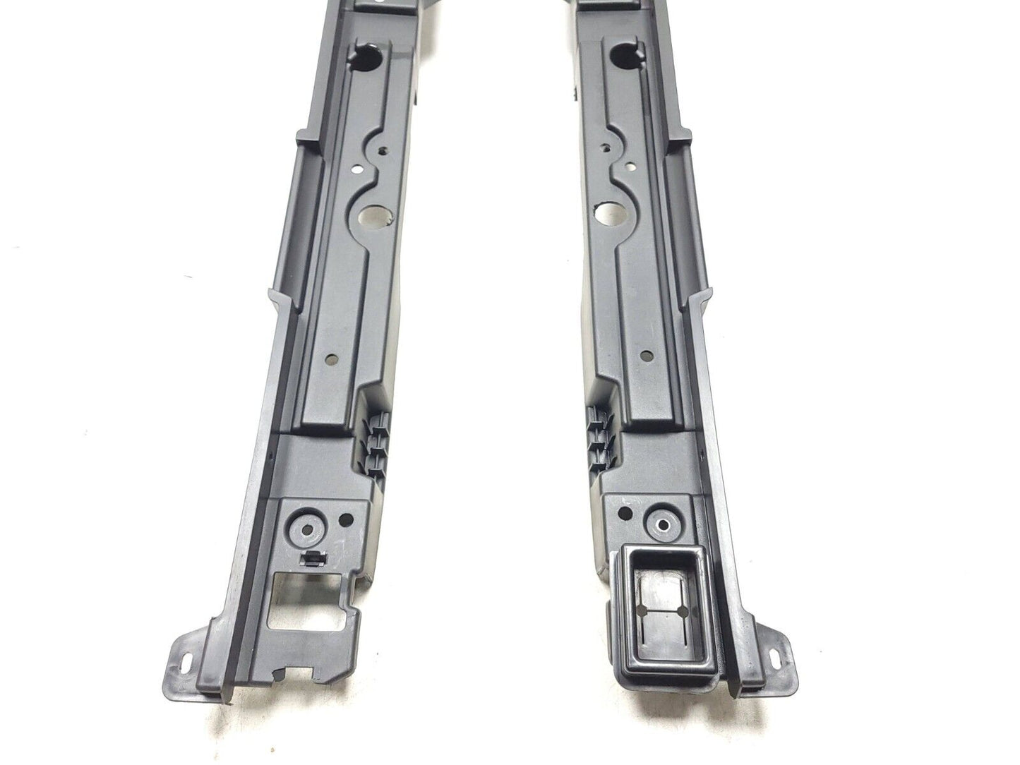 07-13 BMW X5 E70 Trunk Floor Rail Guide Panel Pair OEM
