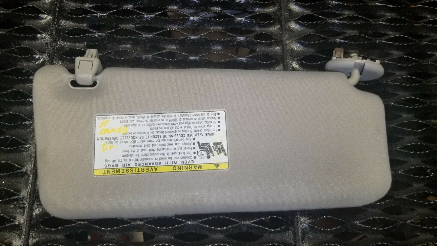10 11 Toyota Camry Hybrid Left Driver Sun Visor Sunvisor OEM