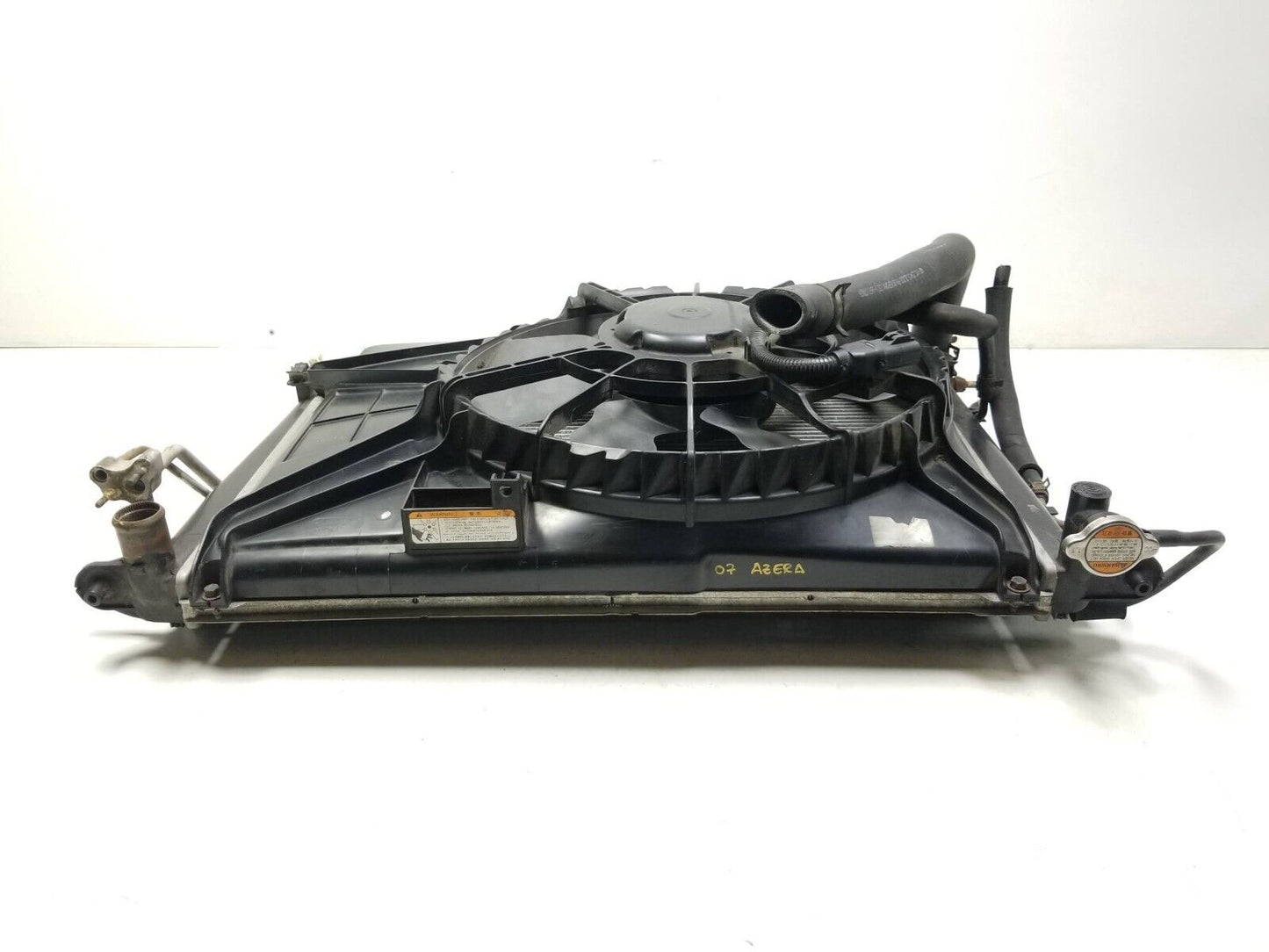 06 07 08 09 10 Hyundai Azera Radiator Condenser Cooling Fan 3.8l OEM