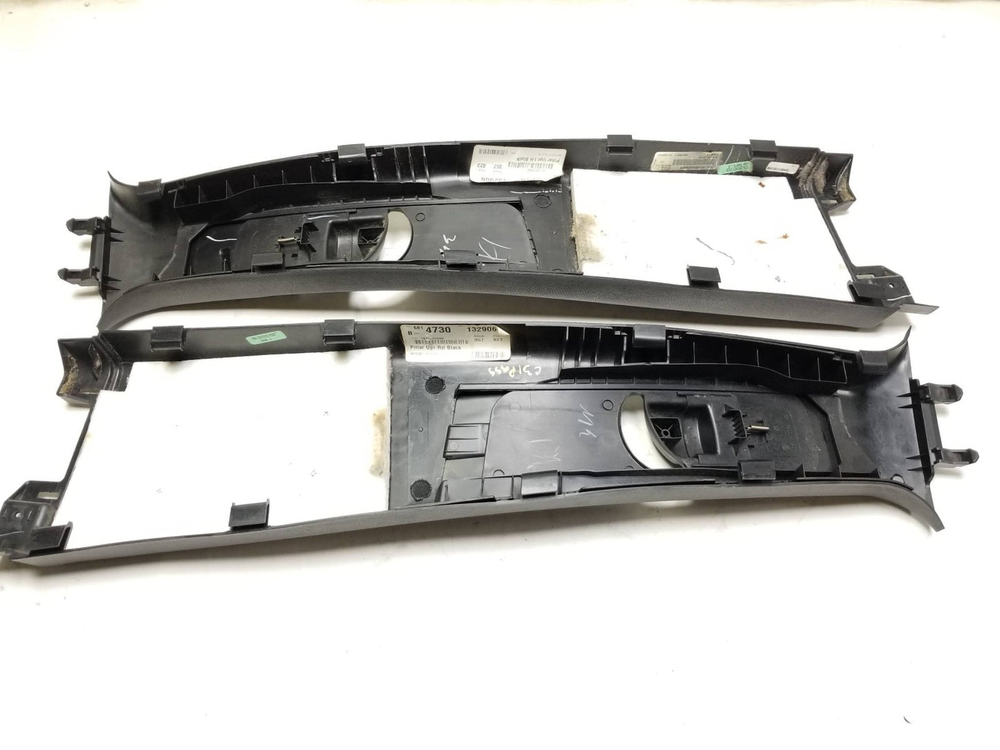 2011 - 2015 Jeep Grand Cherokee B Pillar Panel Cover Trim Left & Right Pair OEM
