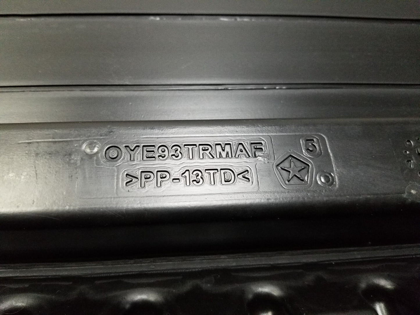 2007-2012 Dodge Caliber Trunk Cargo Floor Mat Spare Tire Hard Cover OEM