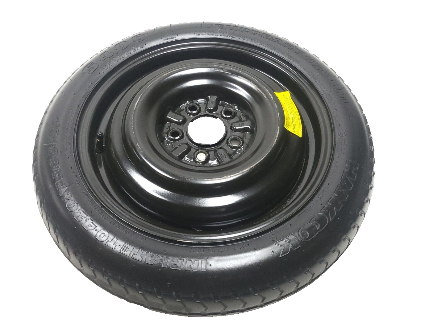 11-14 Hyundai Sonata Spare Tire T125/80d16 OEM