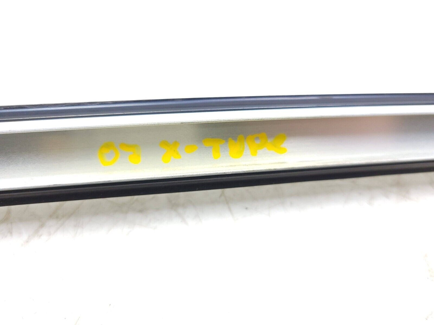 02 - 08 Jaguar X-type Roof Trim Chrome Molding 2pcs OEM 86k