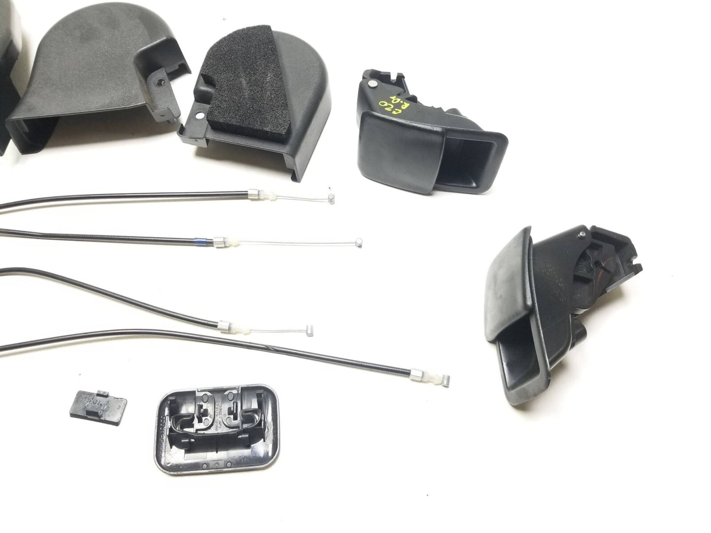 2011 - 2016 Scion Tc Rear Seat Headrest Guide Sleeve & Seat Trim 17 Pcs OEM
