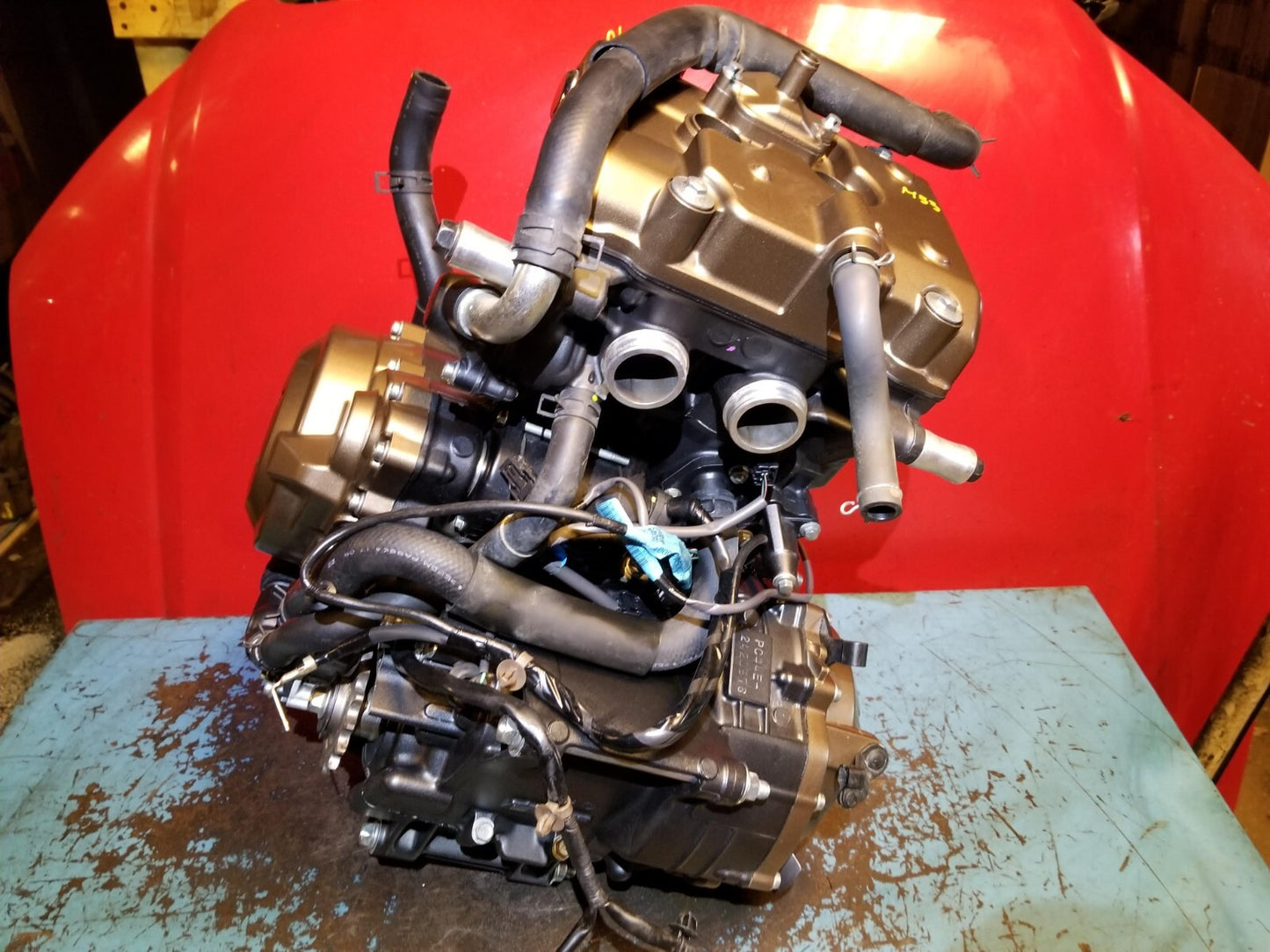 2017 Honda Cbr500 Cbr500r Cb500f Engine 4.322 Miles
