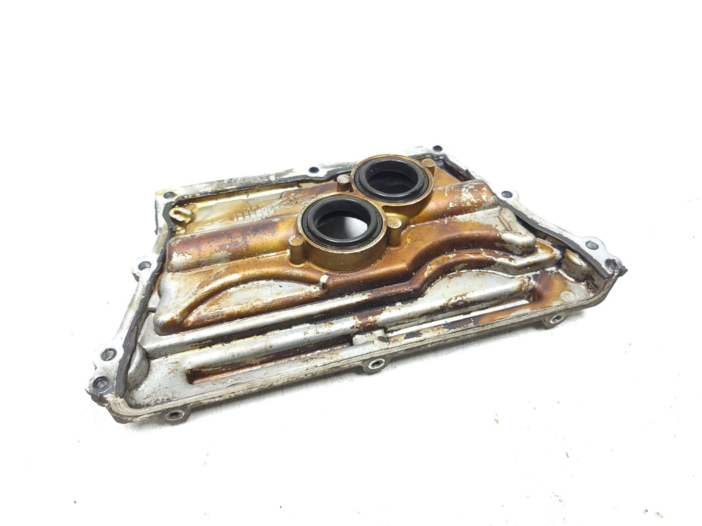 09-12 Hyundai Genesis Engine Timing Cover Upper Pair OEM 4.6l