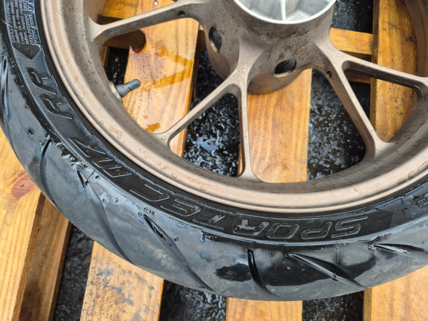 2020 Honda Cb300r Cbf300na Wheel Rim W/tire Front & Rear Pair OEM